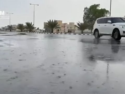 Rain in Sharjah