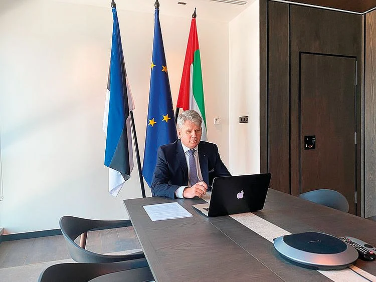 Jaan Reinhold Estonian Ambassador UAE