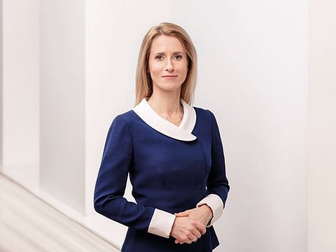 Kaja Kallas, Prime Minister of the Republic of Estonia