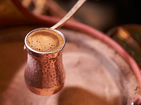 How the perfect aromatic cup of Turkish coffee is made  