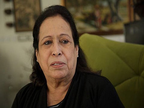 Kuwaiti actress Hayat Al Fahad