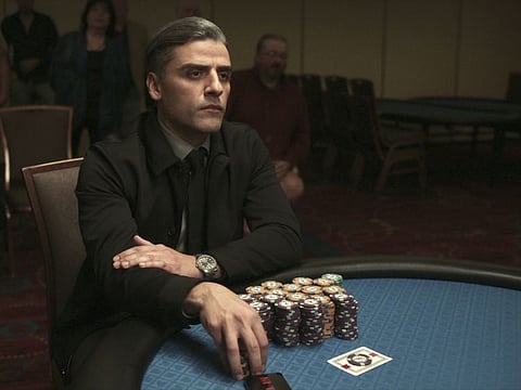 Oscar Isaac in The Card Counter