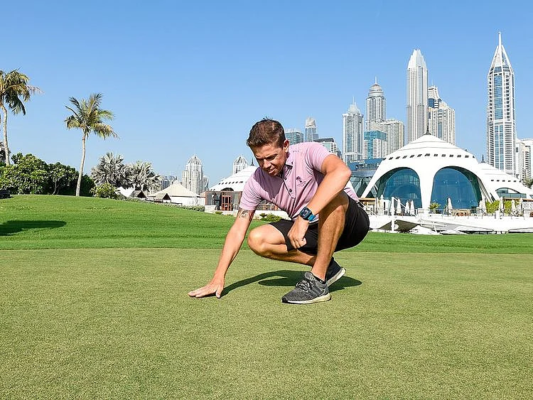 Matt Perry of Emirates Golf Glub
