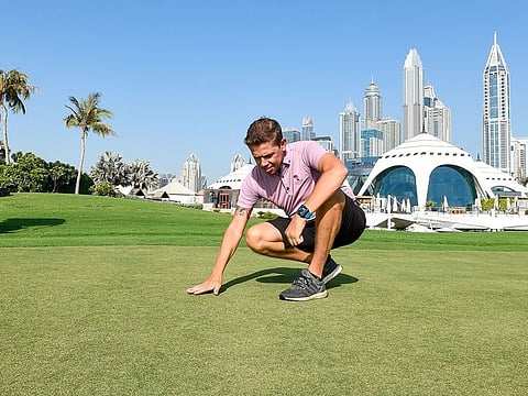 Matt Perry of Emirates Golf Glub