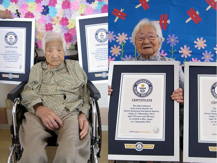 Twins oldest Japan