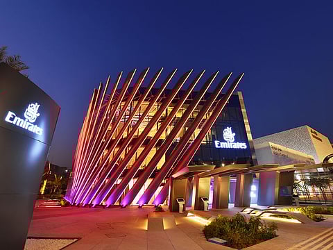 Emirates pavilion is all set to welcome visitors to its two floors of interactive multi-sensory installations during Expo 2020.