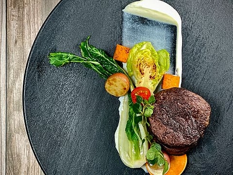 Recipe: Fire flame waygu beef tenderloin, cauliflower mash and seasonal roasted vegetables