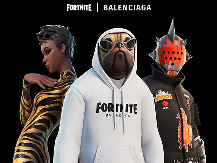 Gulf News The Kurator Balenciaga Fortnite Campaign