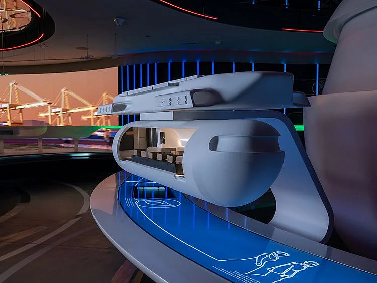 Stock - Virgin Hyperloop at Expo