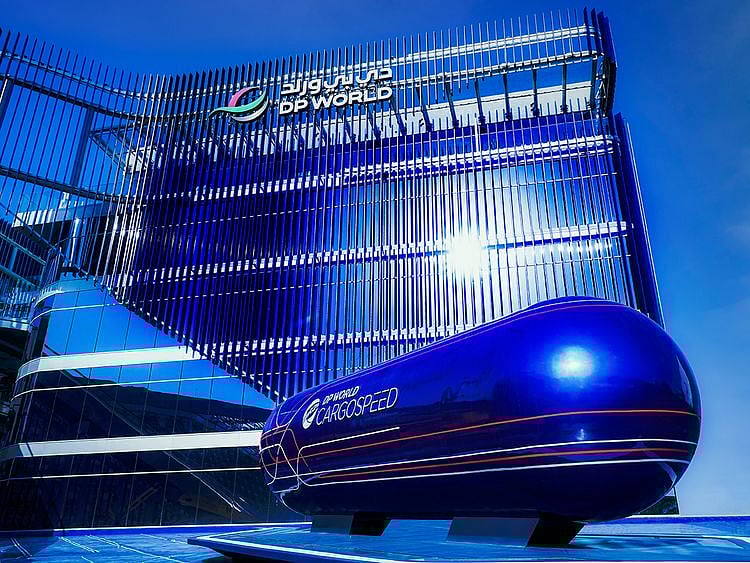 Stock - Virgin Hyperloop at Expo