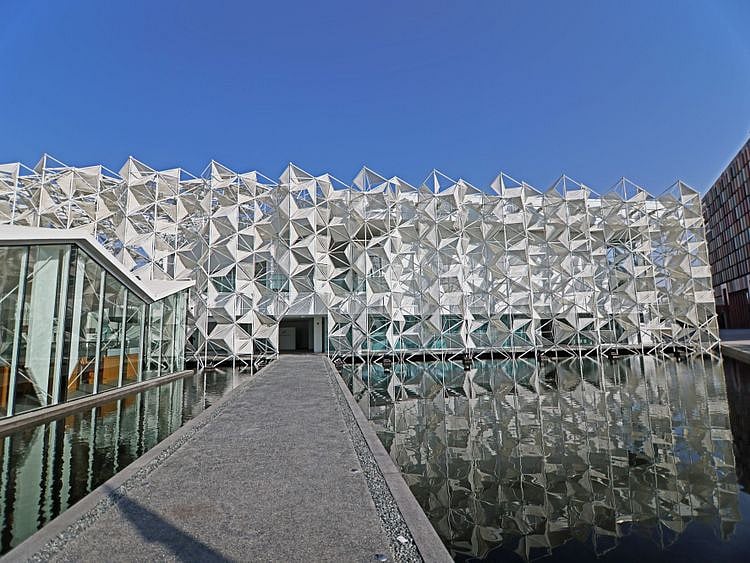 The Japanese Pavilion at the Expo 2020 Dubai