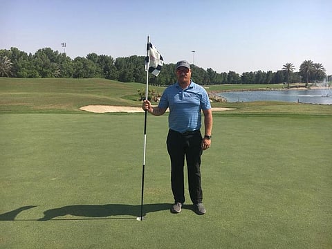 Abu Dhabi Golf Club’s new Golf Course Superintendent Richard-Dean Geyer