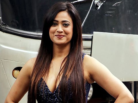 Television actress Shweta Tiwari at Filmcity in Mumbai on Tuesday, September 21, 2021.