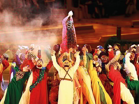 File photo of Expo 2020 Dubai opening ceremony on Sept 30. For illustrative purposes only.