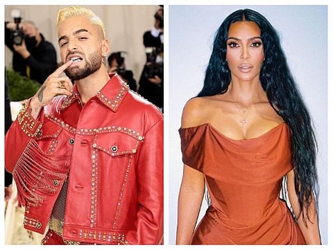 Maluma and Kim Kardashian