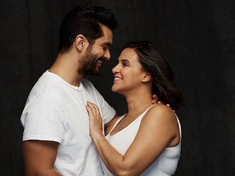 Angad Bedi and Neha Dhupia