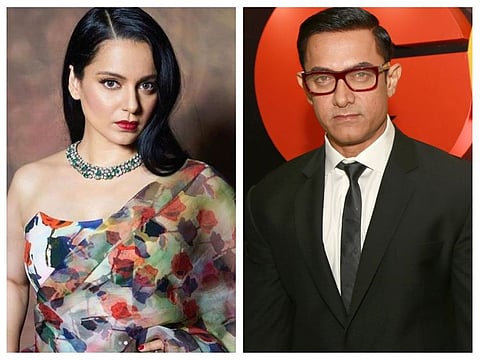 Kangana Ranaut and Aamir Khan