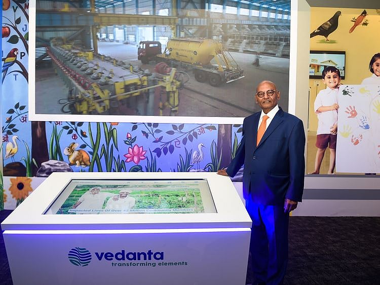 Stock - Anil Agrawal of Vedanta Resources