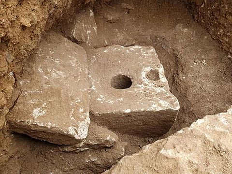  Animal bones and pottery found in the septic tank could shed light on the lifestyle and diet of people living at that time, as well as ancient diseases, the antiquities authority said.