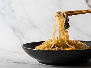 Japchae: This healthy Korean glass noodle dish is a festive delight