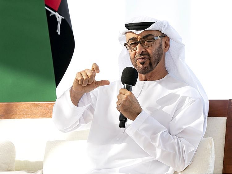His Highness Sheikh Mohamed bin Zayed Al Nahyan, Crown Prince of Abu Dhabi and Deputy Supreme Commander of the UAE Armed Forces