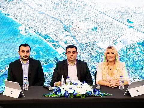 At the launch of the new developments by Samana Developers