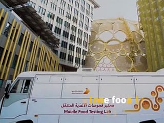Watch: Mobile lab tests all food served at Expo 2020 Dubai