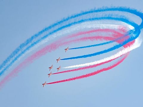 Pictures: Red Arrows wow at Expo 2020 Dubai