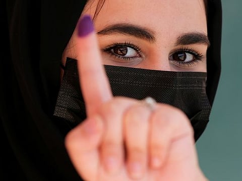 Pictures: Iraqis vote in parliamentary election
