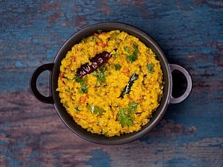 Bhog Khichuri or Bengali-style lentil and rice porridge is the perfect recipe for Durga Puja