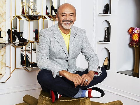 French shoemaker Christian Louboutin 