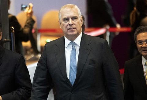 Britain's Prince Andrew, the Duke of York, in a file photo.