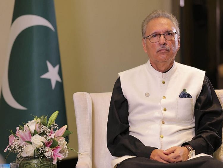 President of Pakistan Arif Alvi