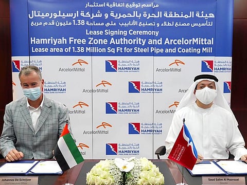  ArcelorMittal's entry into Sharjah does raise the profile of the emirate's industrial base. For Hamriya Free Zone, the sign up comes as a major win. 