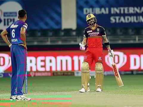Virat Kohli and Royal Challengers Bangalore came up short against Royal Challengers Bangalore 