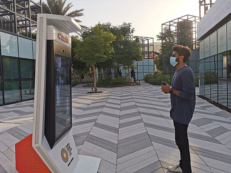 expo 2020 canon photo kiosk