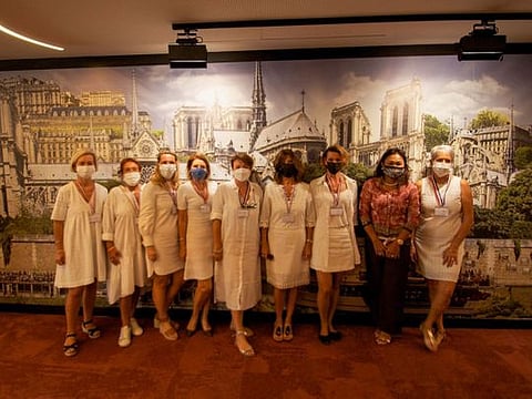 DRGS visits the French pavilion at Expo 2020. 