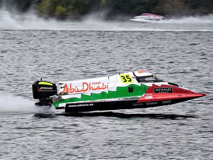 Rashed Al Qemzi of Team Abu Dhabi took pole in Portugal