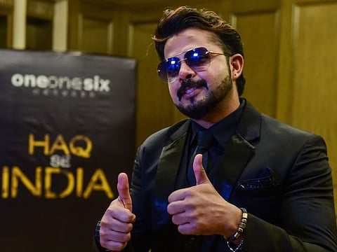 S. Sreesanth who features in docu-drama 'Haq Se India' 