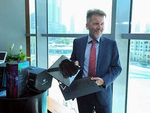 Paul Collins of Acer MEA: "We are still in the midst of shortages, albeit reduced, which means that 2021 has still been a very good year..."
