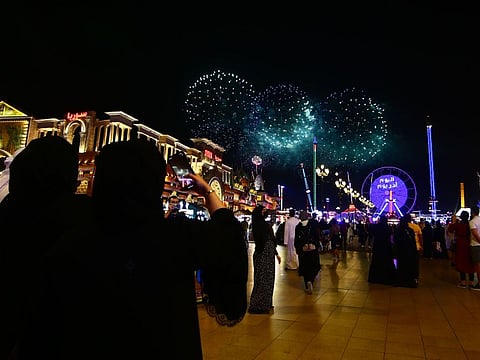 File photograph from the last day of Season 25 of Global Village in Dubai.