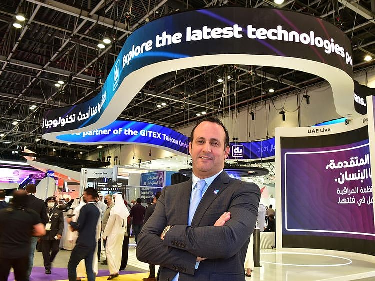 Karim Benkirane, Chief Commercial Officer at the Dubai-headquartered telco du