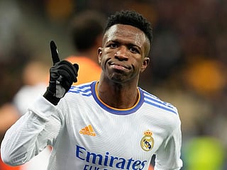 Champions League: Vinicius double helps Real Madrid to 5-0 win at Shakhtar 
