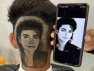 Indian barber siblings turn heads into canvasses by giving unusual haircuts