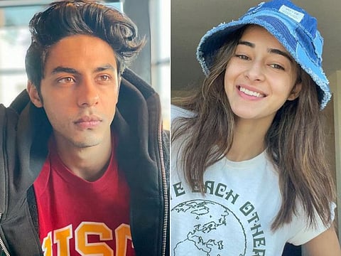 Aryan Khan and Ananya Panday