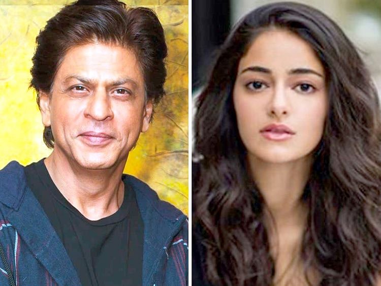 Shah Rukh Khan and Ananya Pandey