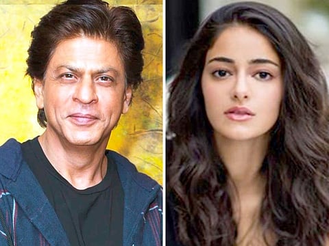 Shah Rukh Khan and Ananya Pandey