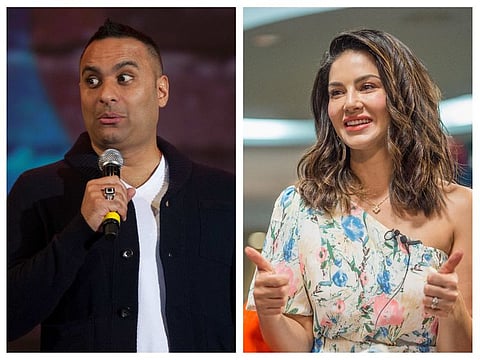 Russell Peters and Sunny Leone