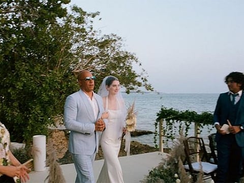 Vin Diesel and Meadow Walker