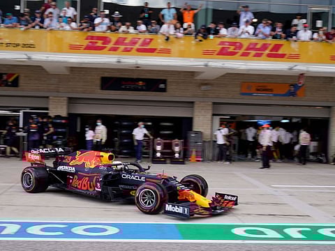 Red Bull's Dutch driver Max Verstappen will be on pole today for the Formula One United States Grand Prix.